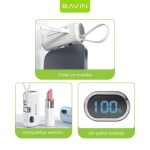 BAVIN PC1092S mini powerbank TYPE C 5000MAH crni, dodatni prikaz 2