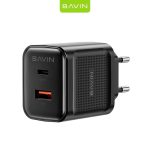 BAVIN PC2086Y kucni punjac 20W PD+QC3.0 TYPE C na TYPE C crni, dodatni prikaz 1