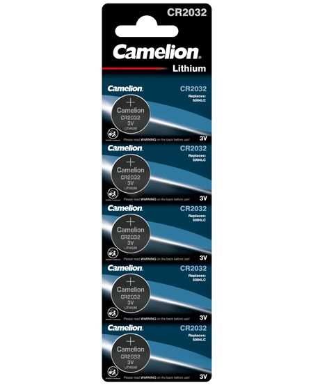 100731-0 CAMELION BATERIJA LITIUM BUTTONCELL CR2032 BP5 - Image 1