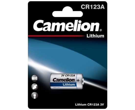 CAMELION BATERIJA PHOTO LITIJUM CR123A BP1