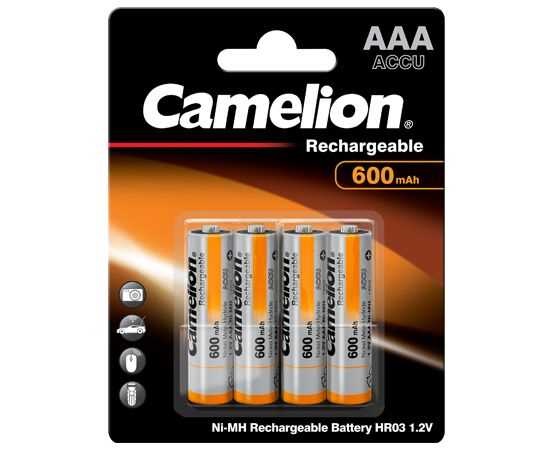 100745-0 CAMELION BATERIJA R03 MICRO AAA BP4 600MA - Image 1