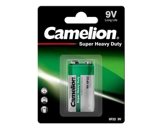 CAMELION BATERIJA Z 9V BLOCK 6F22 BP1