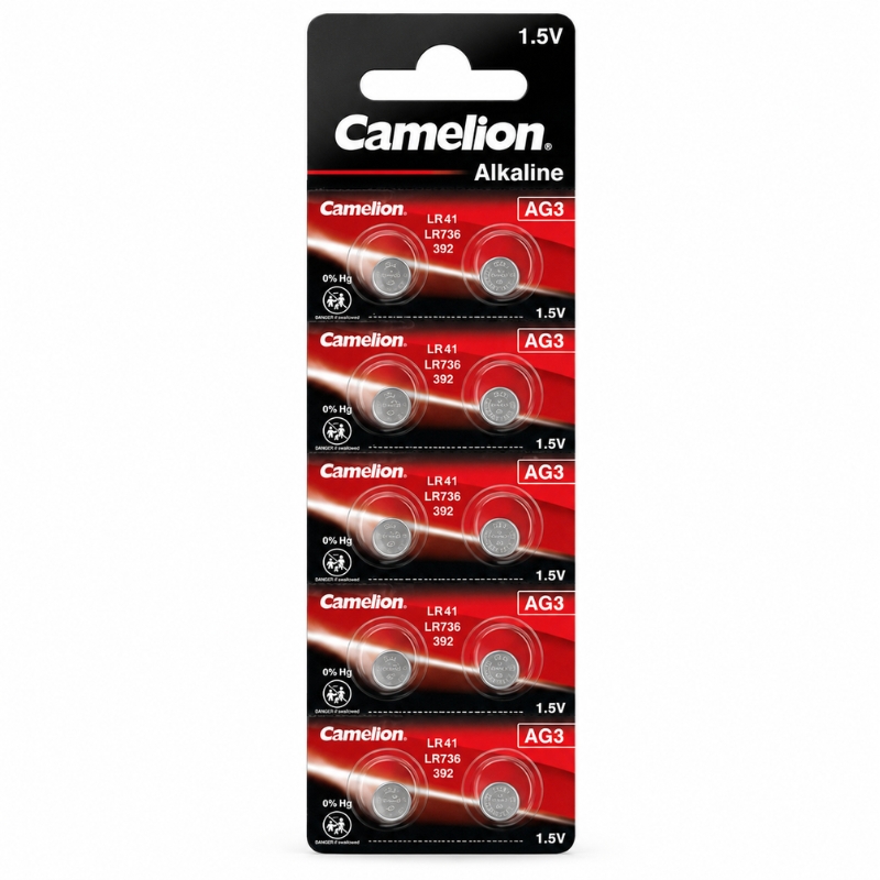 130140-0 CAMELION BATERIJA AG3 BP10 ALCAL - Image 1