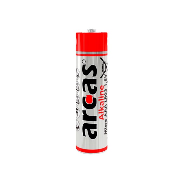 137342-0 ARCAS Alkaline LR03/AAA BP4 - Image 1