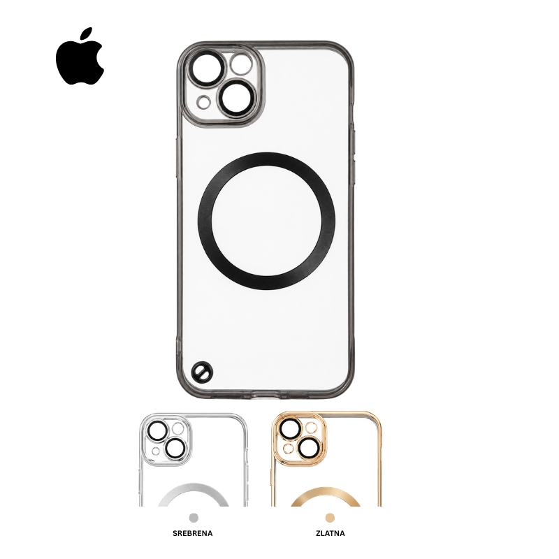 frameless glavna Frameless MagSafe prozirna futrola za iPhone s otvorenim bočnim stranama i MagSafe prstenom