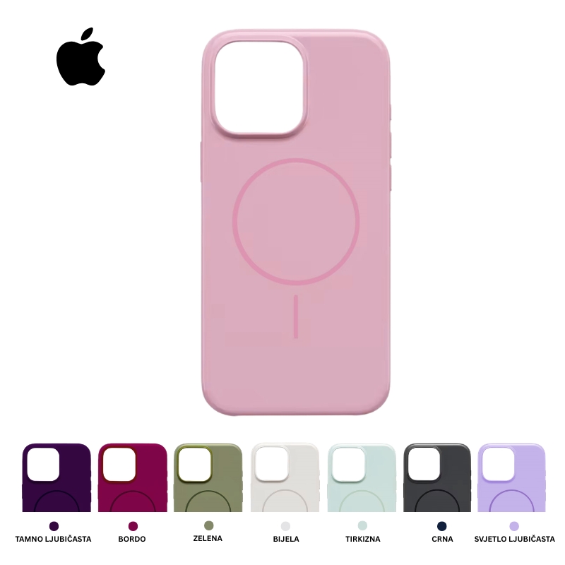 MagFit silikonska futrola za iPhone u više boja