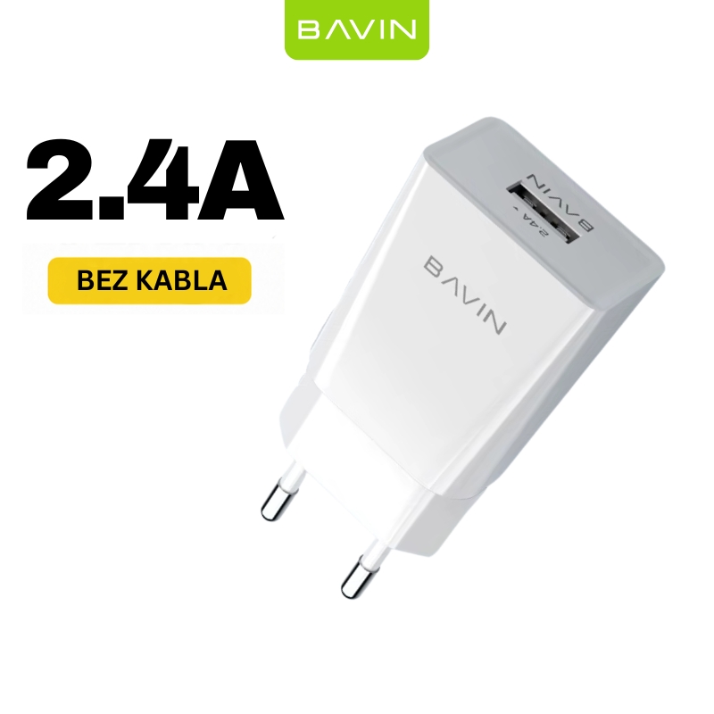 BAVIN PC895Y kućni punjač 2.4A USB-C