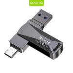 BAVIN USB drive 128 gb 3.2 + USB-C W35 mb / s – R100 mb / s tlc UF-02-128G