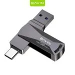 BAVIN USB drive 128 gb 3.2 + USB-C W35 mb / s - R100 mb / s tlc UF-02-128G