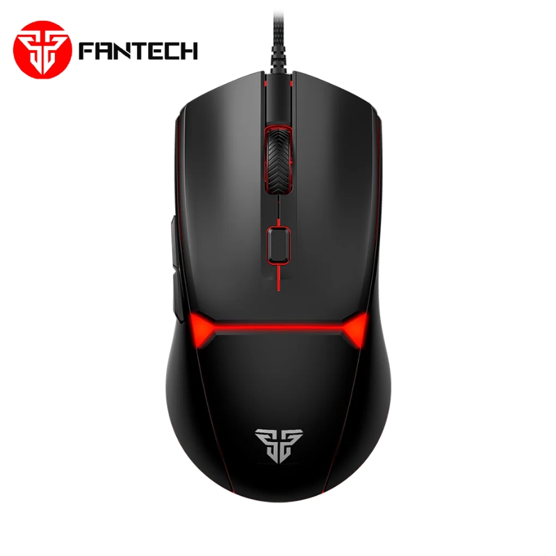 143928-0 Žičani gaming miš crypto VX7V2 crni 8000 DPI FANTECH - Image 1