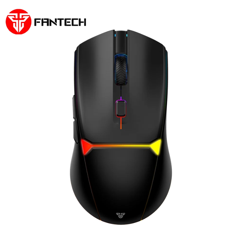 143930-0 Bežični gaming miš, crni crypti ii WG7V2RD 12000 DPI 300 mAh FANTECH - Image 1