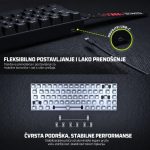 FANTECH Atom HE68 MK811 crna magnetna gaming tastatura sa Emerald prekidačima
