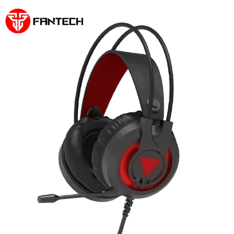 143943-0 Gaming slušalice žičane - chief ii HG20 crne 50 mm 2*3,5 mm + USB-A 2,0 m RGB FANTECH - Image 1