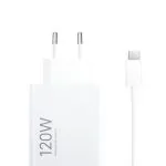 Xiaomi 120 W HyperCharge Combo bijeli USB-A punjač s USB-C kablom