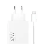 Xiaomi 67 W HyperCharge Combo bijeli USB-A punjač s kablom